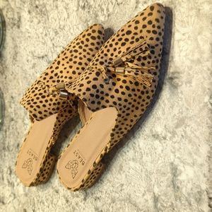 Animal Print Mules